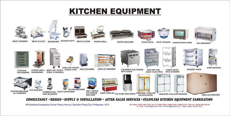 Kitchen Products Clip Art.