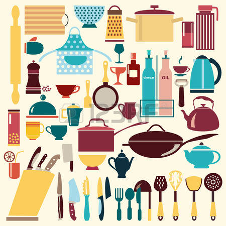 52,713 Kitchenware Stock Vector Illustration And Royalty Free.