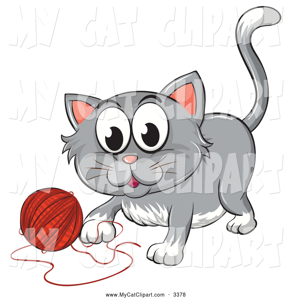 Royalty Free Frisky Stock Cat Designs.