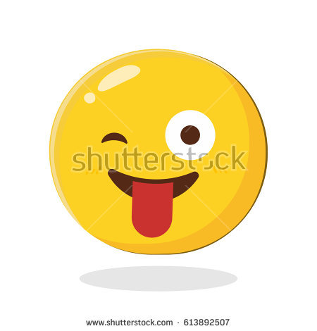 Smiley Blink Stock Images, Royalty.