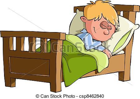 Kid sleeping in bed clipart 4 » Clipart Portal.