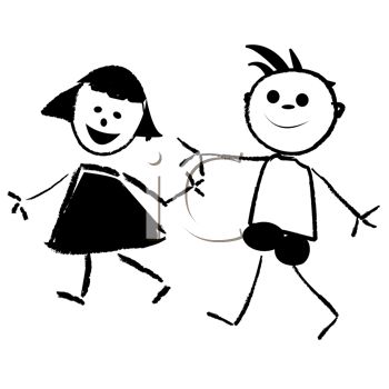 Kids Hand Clipart Black And White.