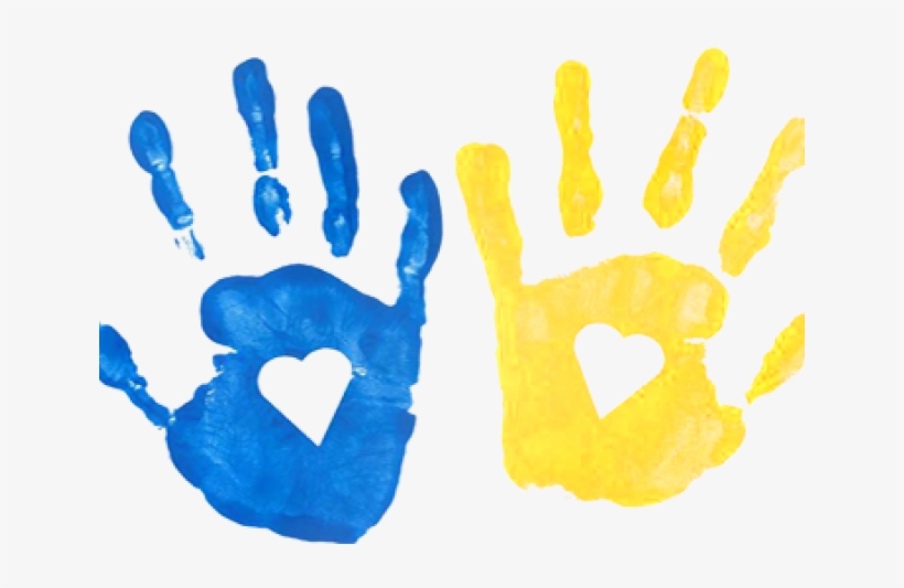 Handprint Clipart Transparent Background.