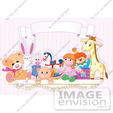 Kids Stuffed Animal Clipart.