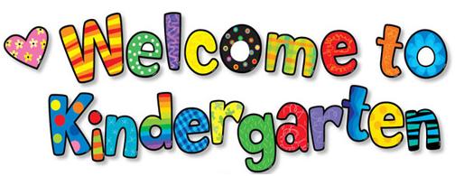 Welcome To Kindergarten Clipart.