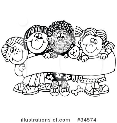 Kindergarten Clipart Black And White.