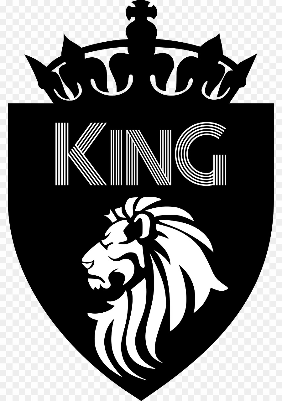 King Symbol PNG Logo Lion Clipart download.