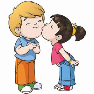 Kissing Clip Art.