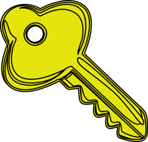 Cartoon Key Clipart.