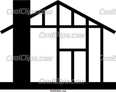 House Under Construction Clipart.