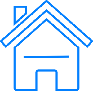 Blue House Clip Art at Clker.com.