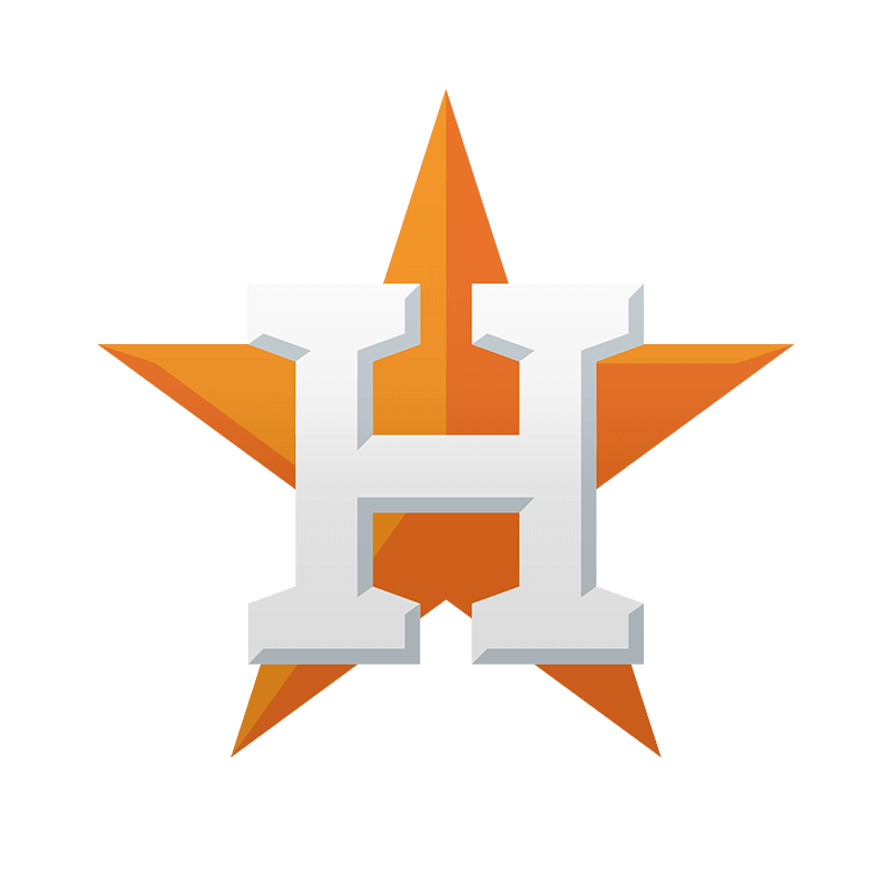 Houston Astros H Logo transparent PNG.