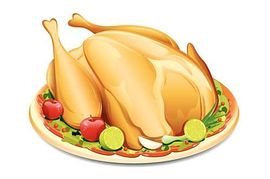 Clipart Roast Chicken.