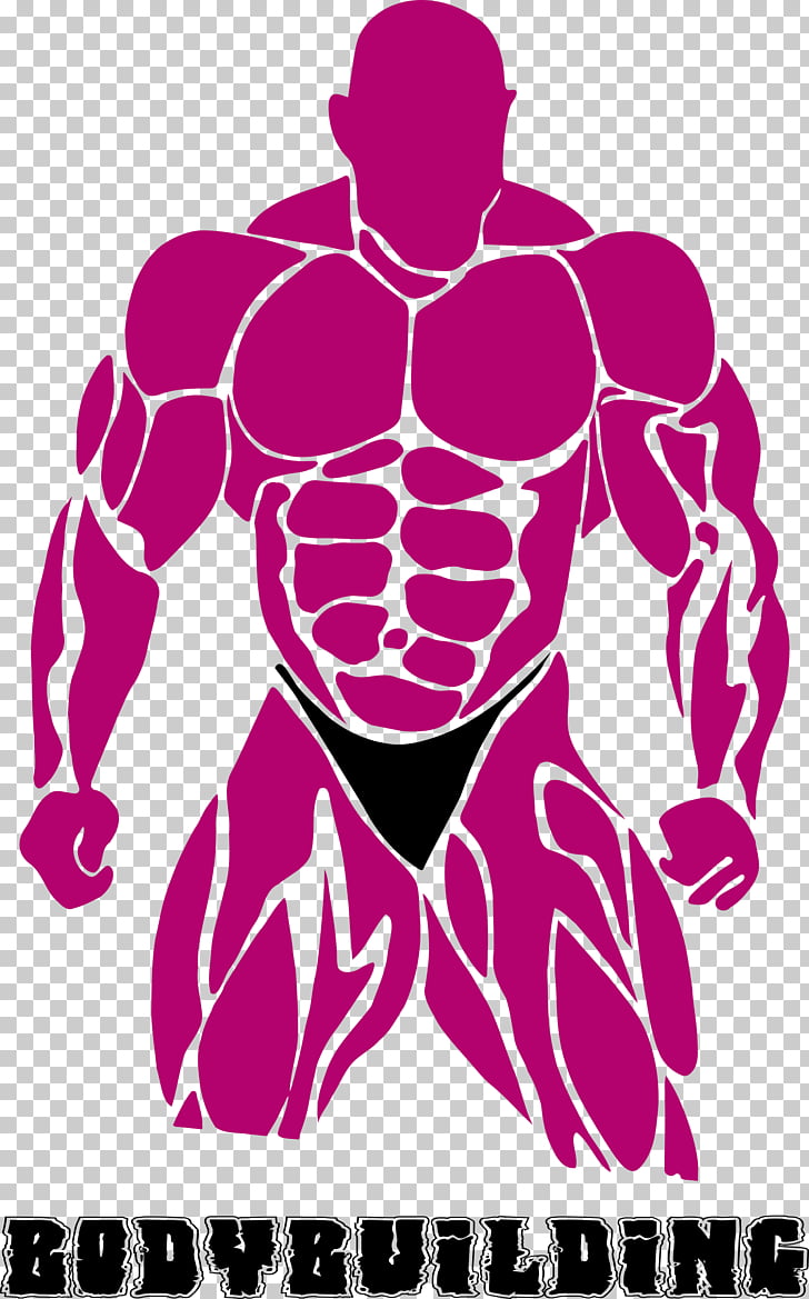 Gimnasio de culturismo, hombre musculoso PNG Clipart.