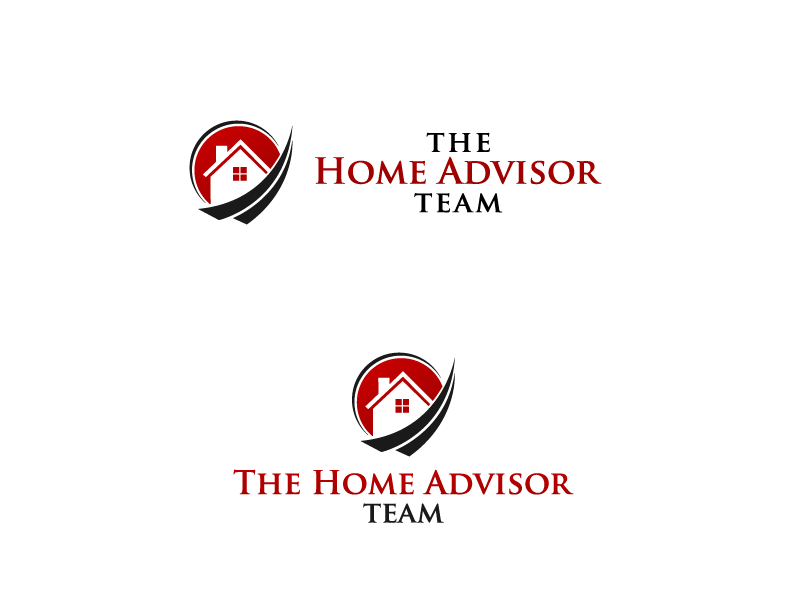 Elegant, Colorful, Real Estate Logo Design for The Home.