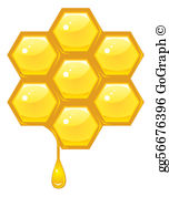 Honeycomb Clip Art.