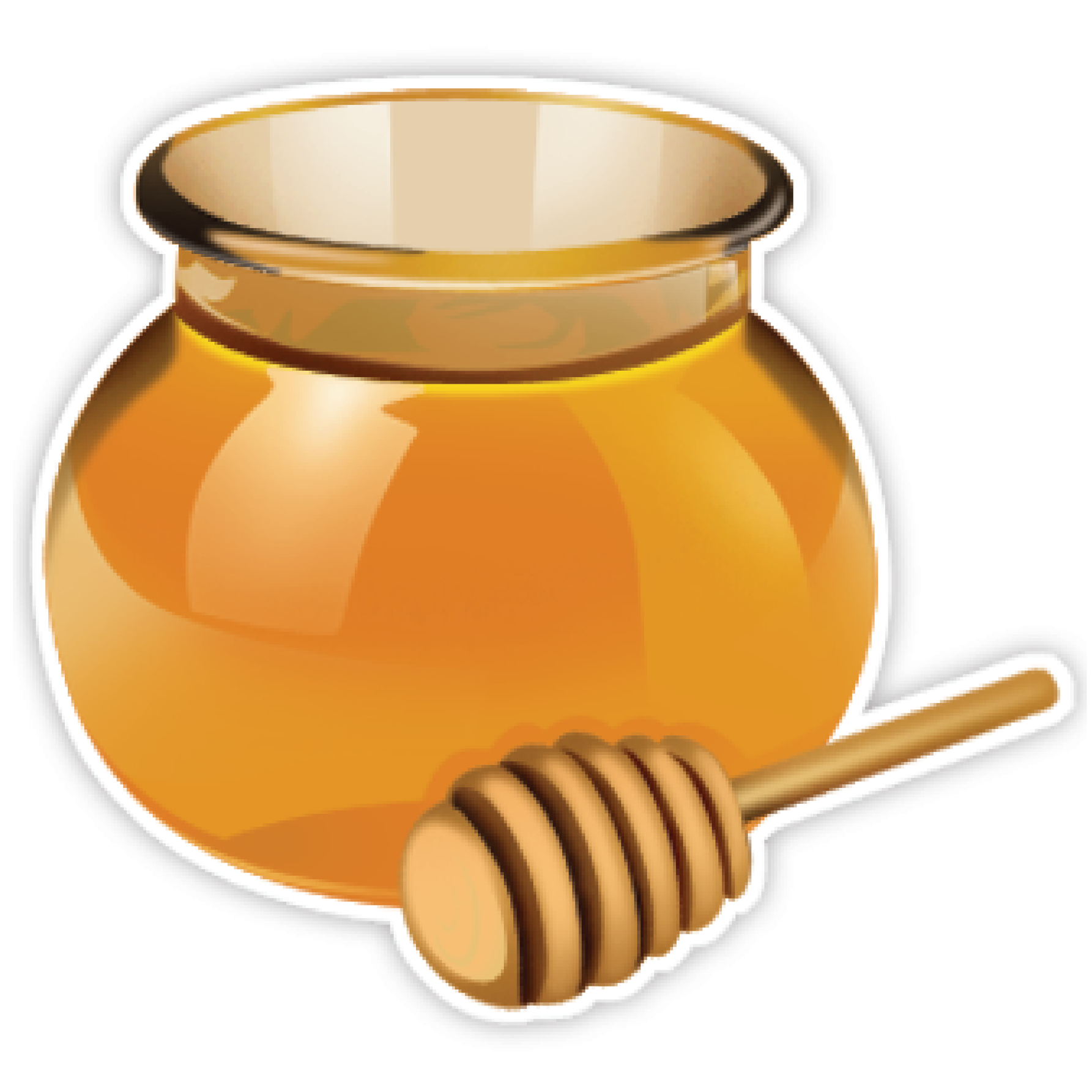 Honey Jar Clip Art.