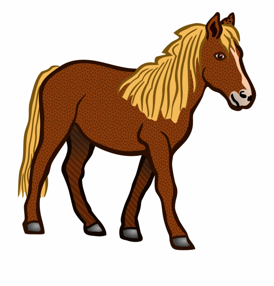 Pferd Coloured Clip Art Horses.