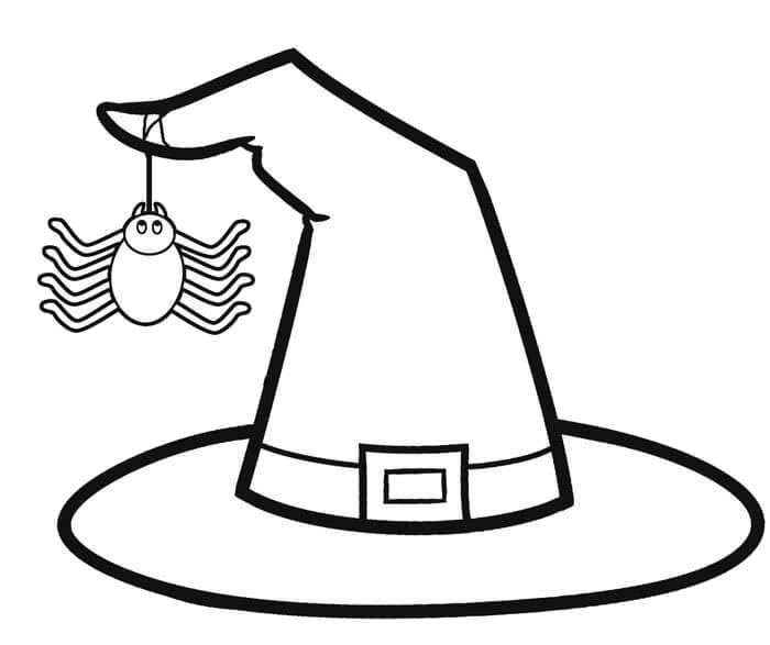 Witch Hat Clipart Black And White Transparent Png 4.