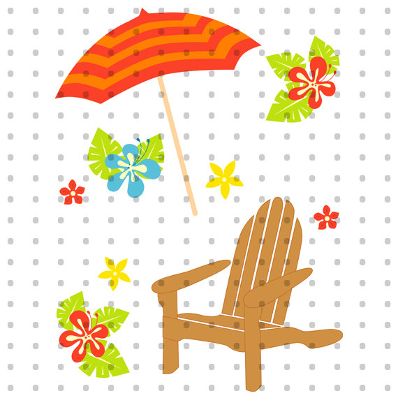 Hawaii Vacation Royalty Free Clipart Set from BellaromaRose on.