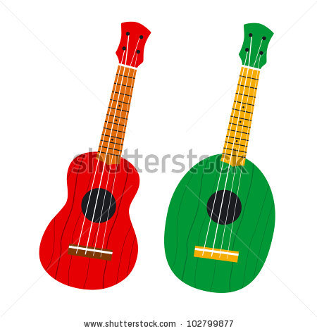 Hawaii Guitar Stock Images, Royalty.