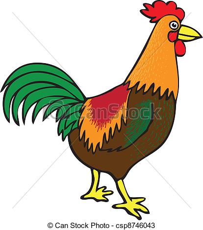 Clipart Coq.