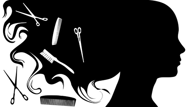 Hair Salon Clipart Black And White.