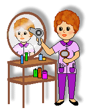 Hairdresser Clipart.