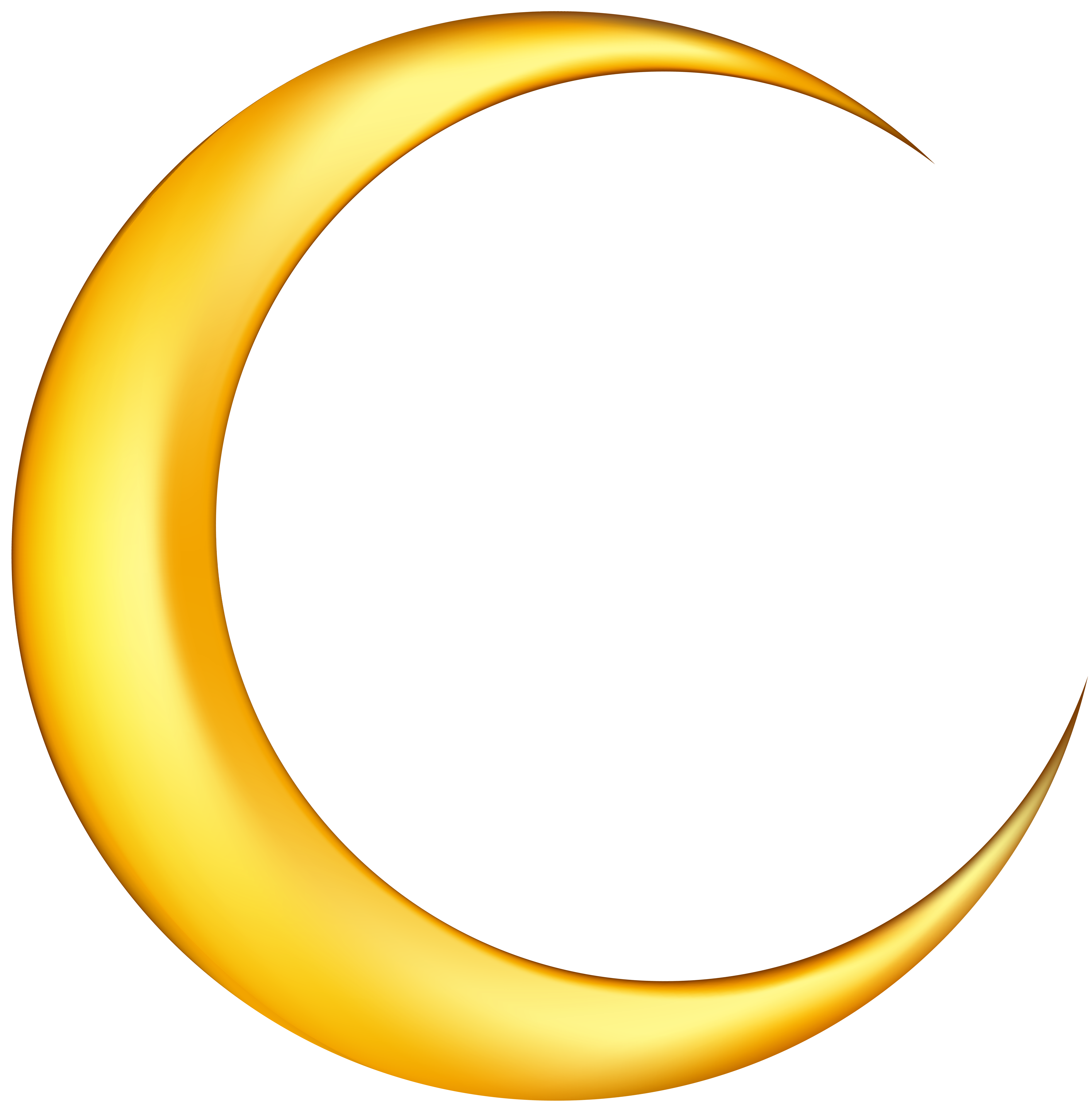 Crescent Moon Clip art.