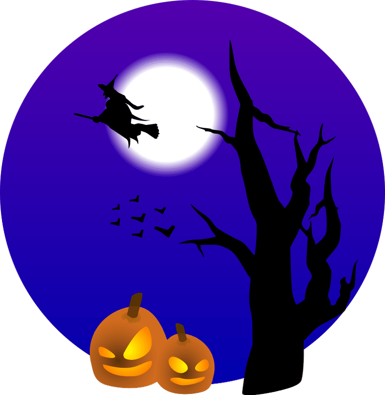 Cute Halloween clipart.