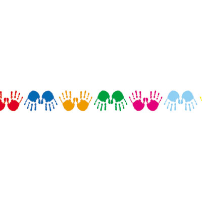 Free Handprint Border, Download Free Clip Art, Free Clip Art on.