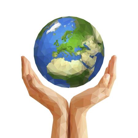 5,080 Hands Holding Earth Cliparts, Stock Vector And Royalty Free.