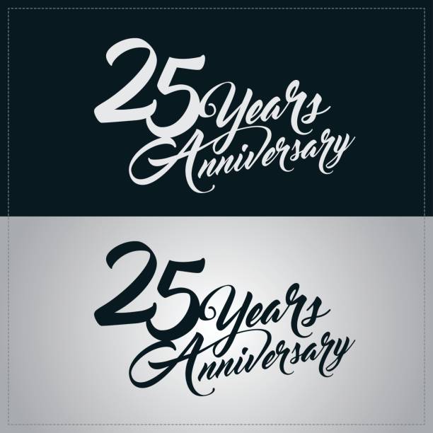 Top 60 25th Anniversary Clip Art, Vector Graphics and Illustrations.