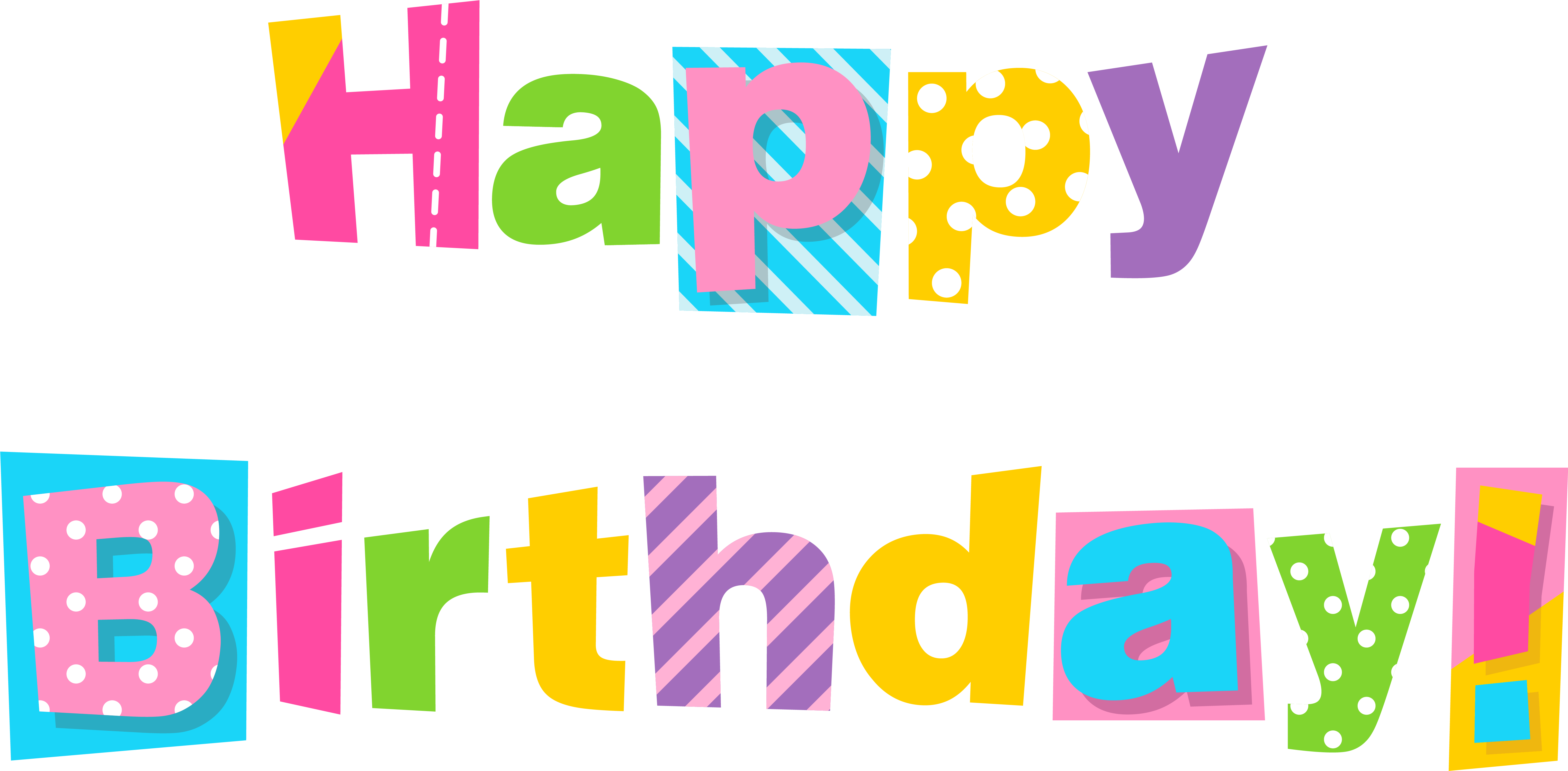 Happy Birthday Banner Clip Art Free Clipart Images.