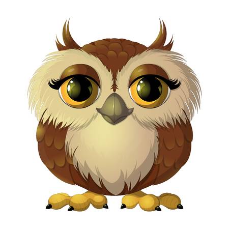 Happy Owl Cliparts 3.