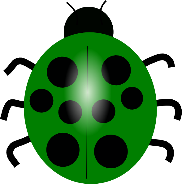 Green Ladybug Clipart , Transparent Cartoon.