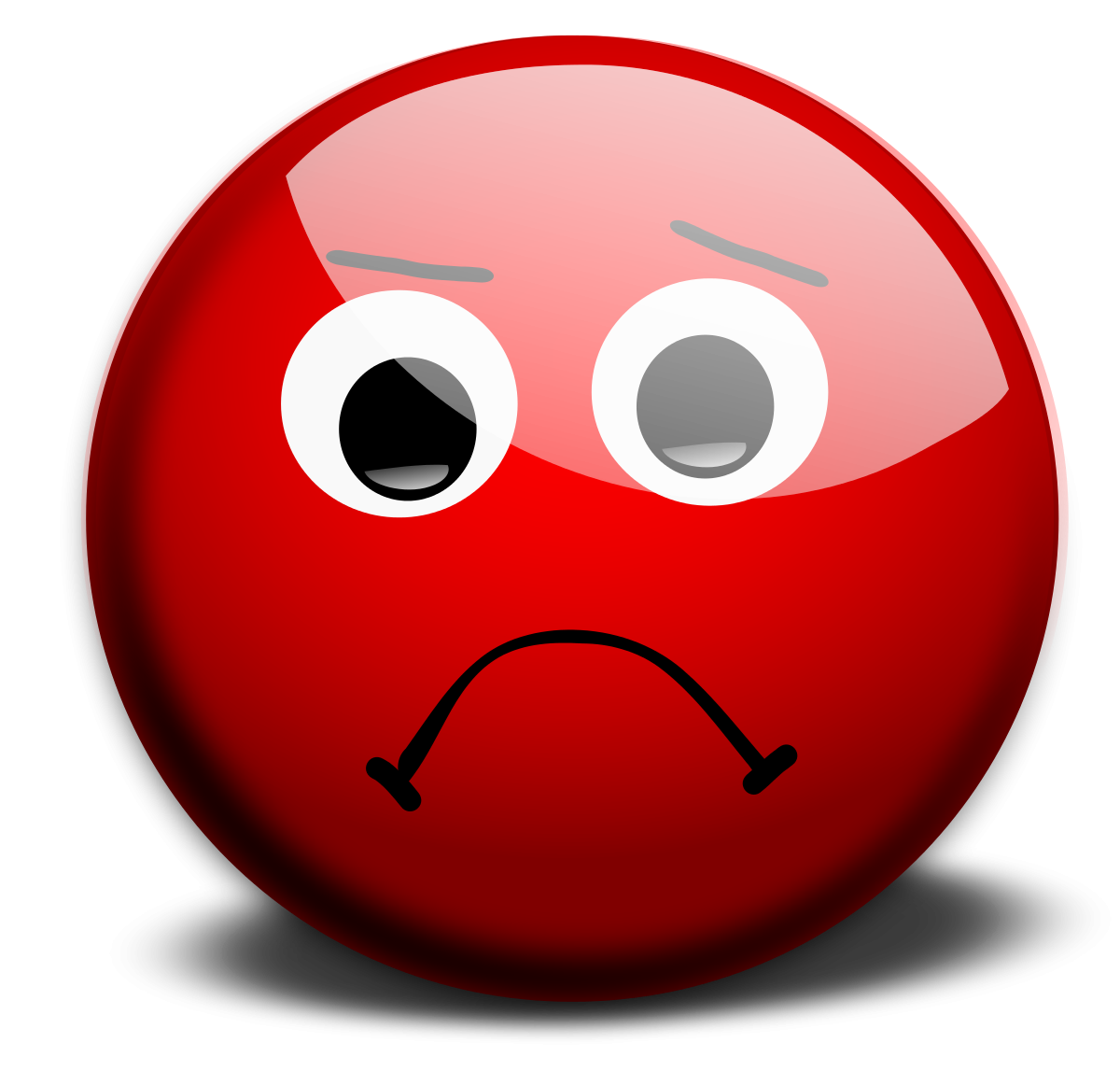 Free Sad Face Clip Art Pictures.