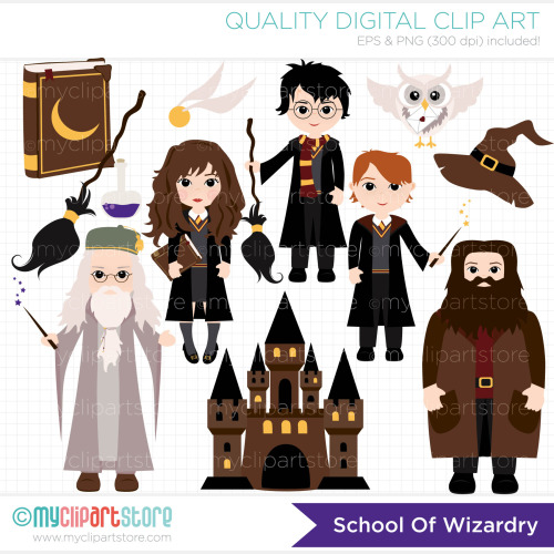 Harry potter characters clipart 1 » Clipart Station.