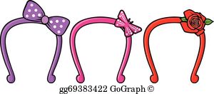 Headband Clip Art.