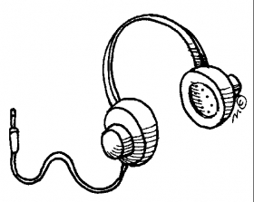 Headphones Clip Art Free.