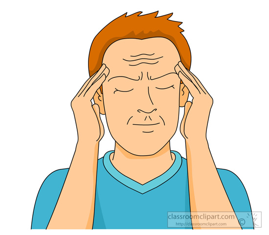 Clipart Of Headache.