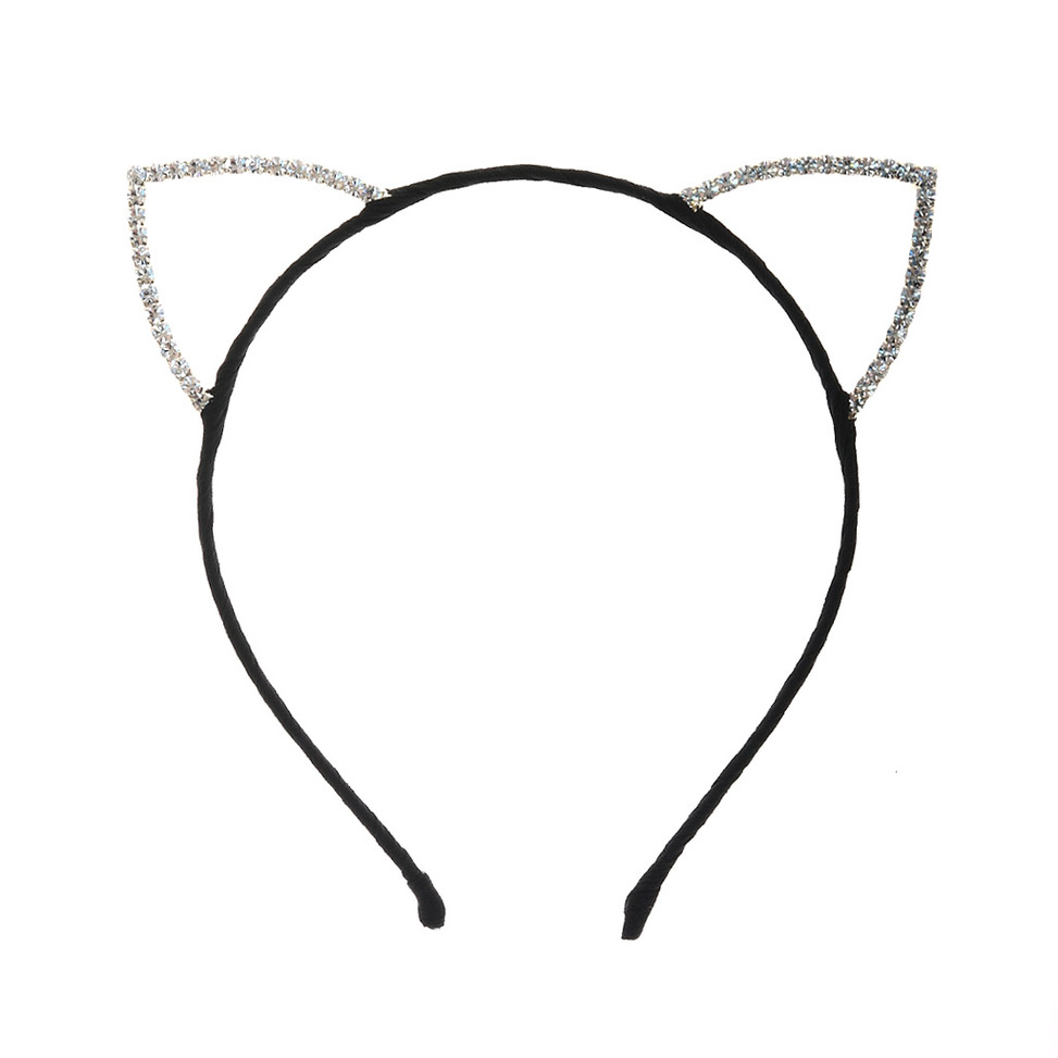 Black Woman Headband Clipart.