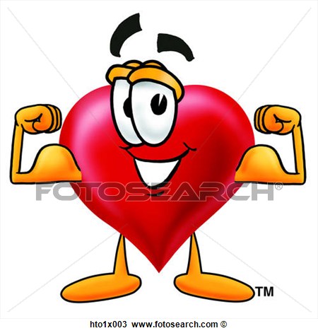 Cardiac muscle clipart.