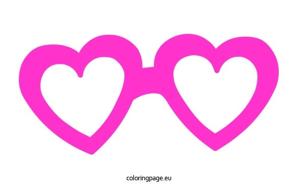 Heart sunglasses clipart 1 » Clipart Portal.