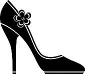 High Heel Shoe Clip Art.