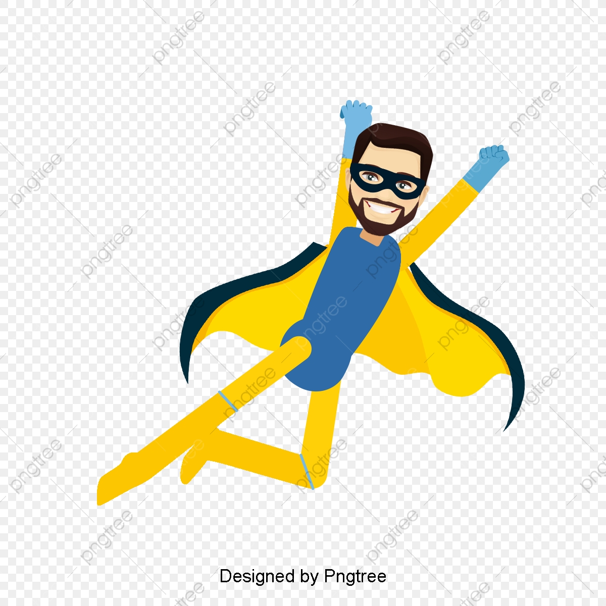 Flying Super Hero, Fly, Superman, Super Hero PNG Transparent Clipart.