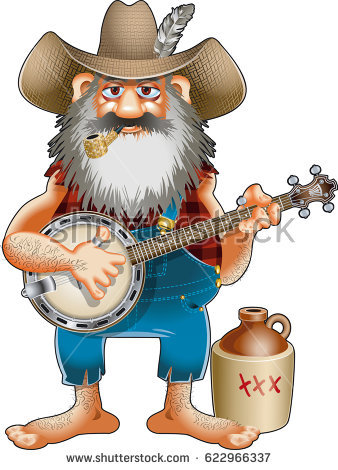 87 Hillbilly free clipart.