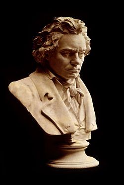 Busto de Beethoven, por Hugo Hagen..