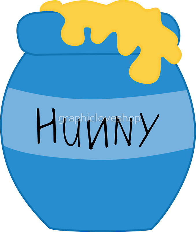 Winnie The Pooh Honey Pot Clipart.