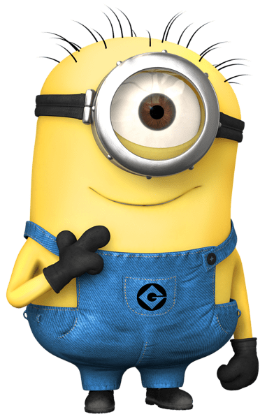 Minion Lindo PNG transparente.